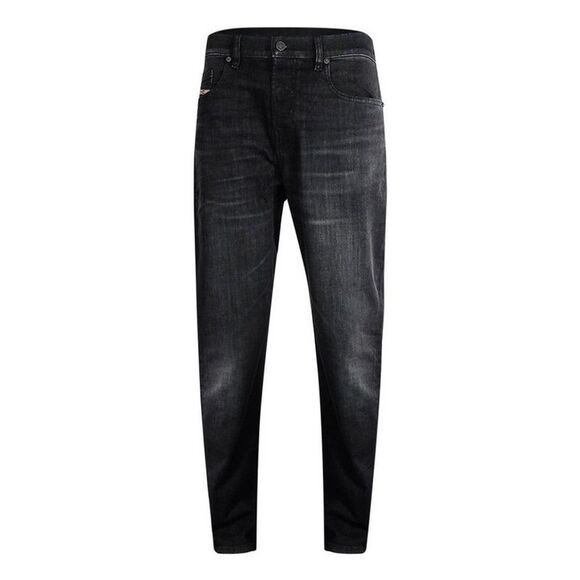 Diesel Mens 1979 Sleeker Denim Faded Jeans / Black